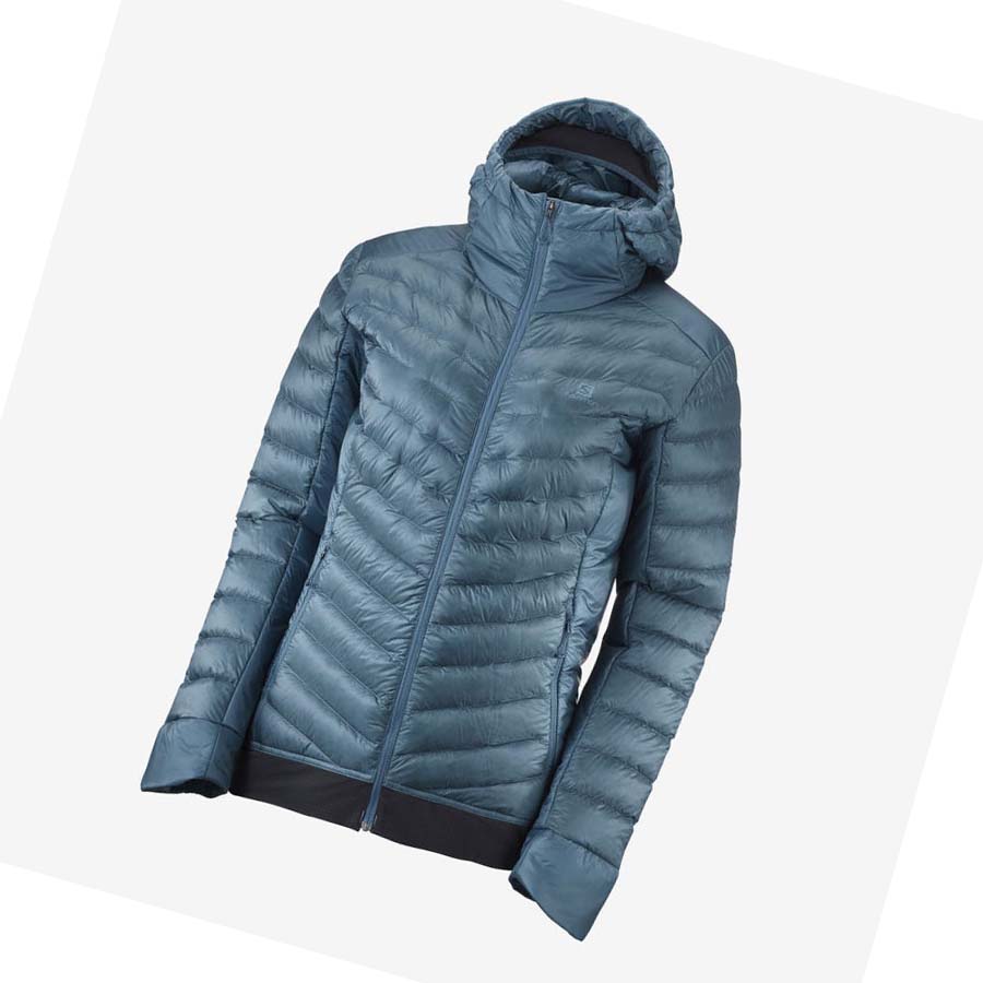 Salomon OUTLINE DOWN INSULATED Kadın Ceket Mavi | TR 2457AHK